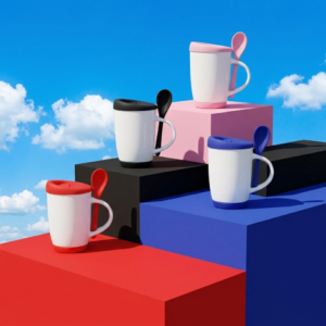 Mug Base y Tapa Cuchara
